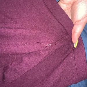 Forever 21 burgundy mini skirt size XS thumbnail 5