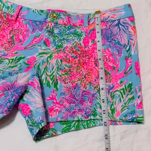 Lilly Pulitzer Callahan Knit Shorts Size 6 Celestial Blue Cay to My Heart 005699 thumbnail 14
