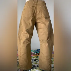 Women’s Tan balloon Pants Size 4 thumbnail 2