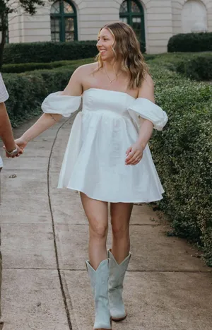 Lulus White Dress thumbnail 1