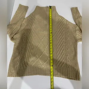 Jax Knit Sweater in Beige SNDYS thumbnail 7