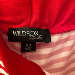Wildfox Twisted but Sweet Christmas Intimates Set Women’s Red & White Size XS thumbnail 15