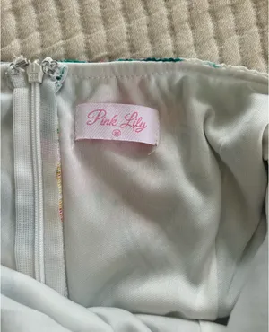 Pink Lily Romper thumbnail 3