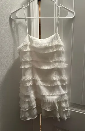Princess Polly white dress thumbnail 1