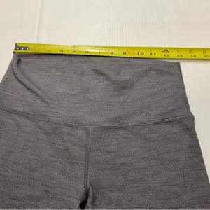 Lululemon Align Pant II 25" Mini Heathered Herringbone Black White/Black Sz 10 thumbnail 6