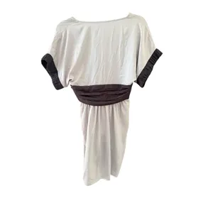 BCBGeneration Y2k Vintage Going Out Grey Empire Waist Babydoll Tunic Top 2 thumbnail 4