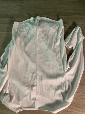 all in motion White Long Sleeve Twist-Front Top thumbnail 3