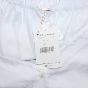 NWT Free People March To The Beat Off‎ the shoulder Top S thumbnail 4