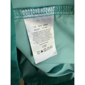 Columbia Women's Teal Rain Jacket M Lightweight Hooded Windbreaker‎ Full Zip thumbnail 12