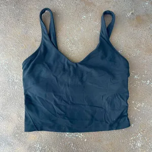 Lululemon black align tank top light support sz 4  thumbnail 1