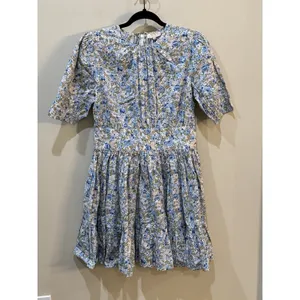 By Timo Poplin Mini Dress Blossoms‎ Size Medium Floral thumbnail 9