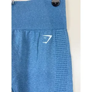 Gymshark Women’s Blue Marl Vital Seamless High Rise Compression Leggings Size M thumbnail 4