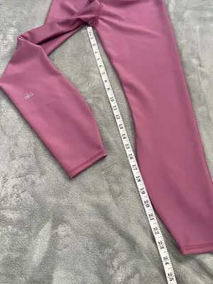 Alo Yoga 7/8 High-Waist Airlift Leggings Pink Wild Rose activewear yoga Pilates thumbnail 9