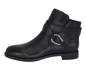 NWT Lauren Ralph Lauren Women's Hermione Ankle Fashion Boots Black 7B thumbnail 5
