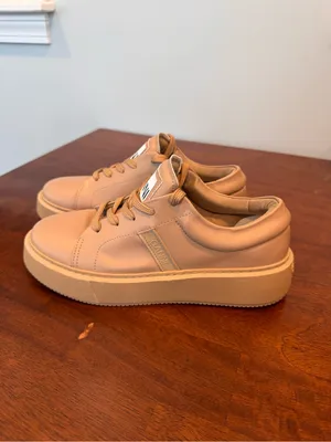 Ganni Sporty Mix Cupsole Platform Sneaker Size 7.5 thumbnail 2
