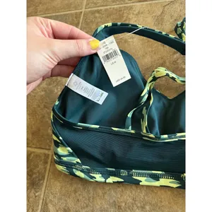 Offline By Aerie Goals Plunge Sports Bra Green Size Medium thumbnail 6