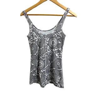 Lululemon‎ Daily Tank Beachy Floral White Fossil Wee Stripe White Fossil size 2 thumbnail 5