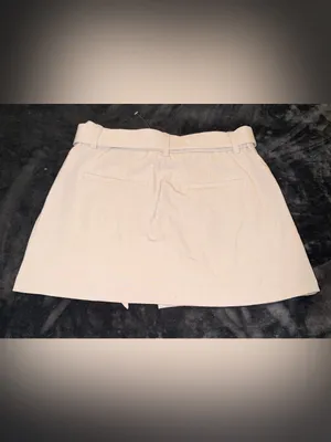 Abercrombie & Fitch Wrap Front Utility Skort in Taupe Size Small thumbnail 12