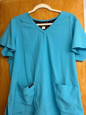 Koi scrub Blue Size L thumbnail 1
