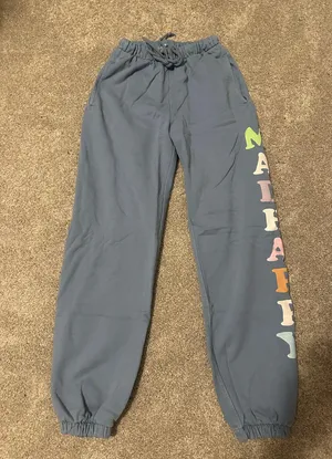 Madhappy Blue Sweatpants thumbnail 1