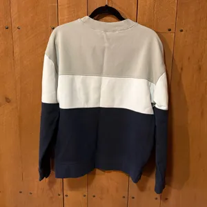 Charles River Unisex Westerly Crewneck Sweatshirt-blue/white/gray block- M thumbnail 4