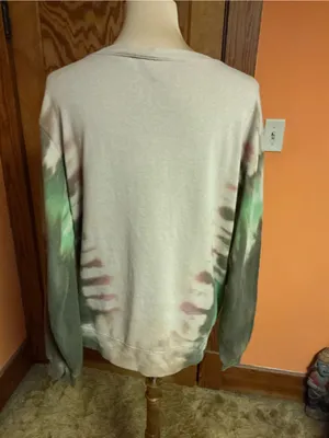 Grateful Dead Grateful Forever Dancing Bear Tie Dye Sweatshirt Large thumbnail 5