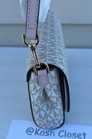 Michael Kors Powder Blush Multi Clutch Crossbody Convertible Purse thumbnail 7