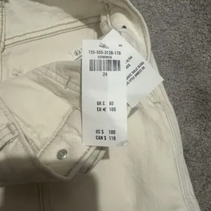 Abercrombie Fitch 24 Regular '90s Straight Jean Curve Love High Rise Utility thumbnail 5
