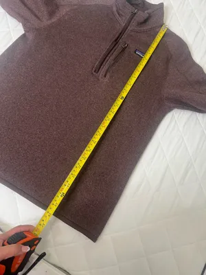 Patagonia Better Sweater 1/4 Zip Pullover Mens Brown Fleece Casual Outdoor Size M thumbnail 6