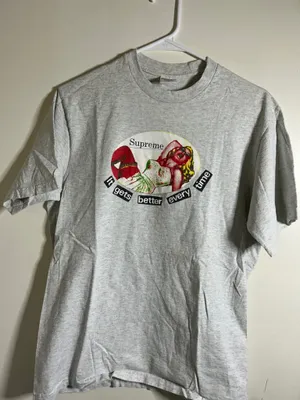 Supreme It Gets Better Every Time T Shirt Men's Sz S thumbnail 1