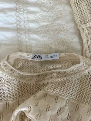 ZARA Crochet Cover up thumbnail 3
