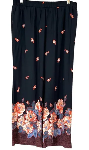 Ett:Twa by Anthropologie Blake Floral Printed Pants thumbnail 1