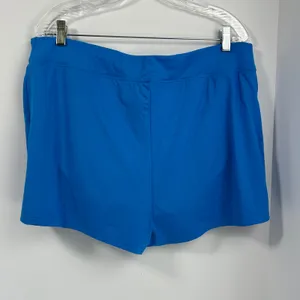 Lands End Blue Swim Shorts with Built-in Brief‎ Plus Size 18 Board Shorts thumbnail 2