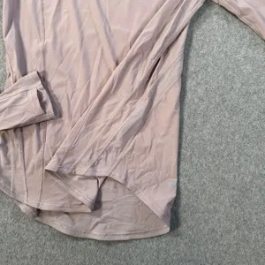 Lululemon Sculpt Long Sleeve T-Shirt Women's 4 No Size Tag Mesh Panel Active Run thumbnail 3