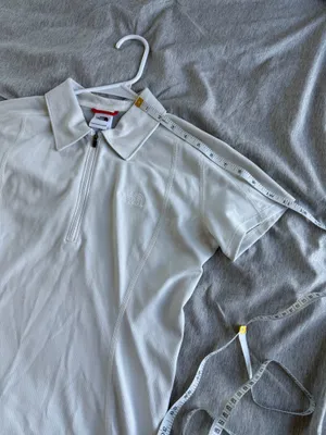 The North Face Women White Quarter Zip Short Sleeve Polo Shirt S P Outdoor Golf thumbnail 10