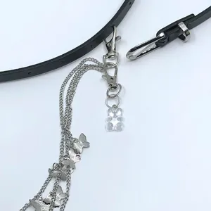 Vintage Y2K Gummy Bear Butterfly Chain Belt, Fits 33–36 Inches, X7GA1195 thumbnail 8