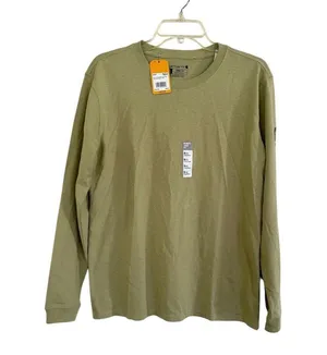 Carhartt Loose Fit Heavyweight LS Logo Sleeve Graphic Sleeve T-Shirt Small NWT thumbnail 2