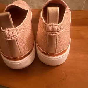 Michael Kors Rose Gold Sparkling Blush Knit Slip-On Shoes thumbnail 3