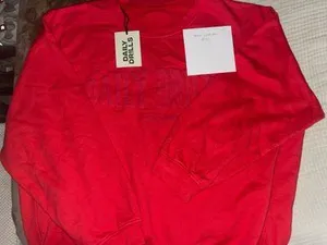 Daily Drills Monochrome Crewneck red M/L thumbnail 1