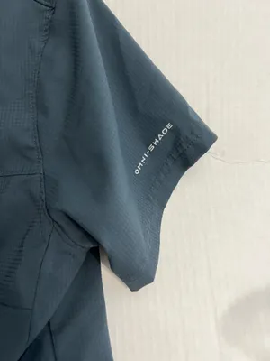 Columbia Omni Shade Ladies Gray Short Sleeve Shirt thumbnail 5