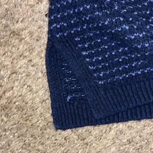 Lands' End Women's Deep Blue Cowl Neck Sweater thumbnail 5