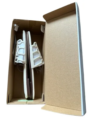 A New Day Fiona Bone Cutout Slide Sandals Size 7 NIB thumbnail 2