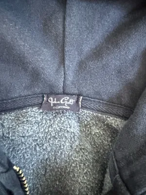 Brandy Melville Navy Hoodie Zip-Up thumbnail 3