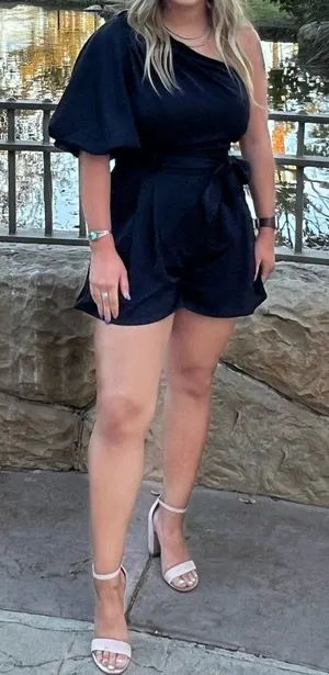 Entro Black Romper thumbnail 1