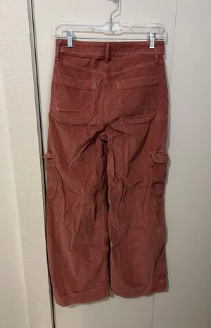 American Eagle Outfitters Corduroy Cargo Jeans thumbnail 4