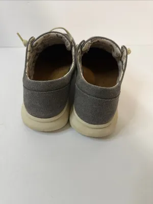 Ariat Charcoal Canvas Slip-On Sneakers with Cream Accents thumbnail 5