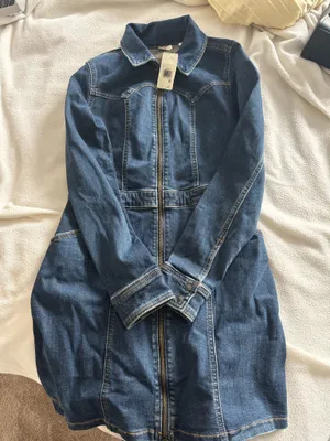 Levi’s Denim Dress Long Sleeve thumbnail 2