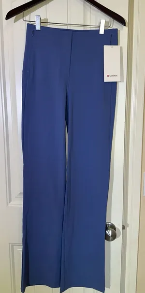 Lululemon Smooth Fit Pull-On High-Rise Pant Size 6 Blue NWT thumbnail 1