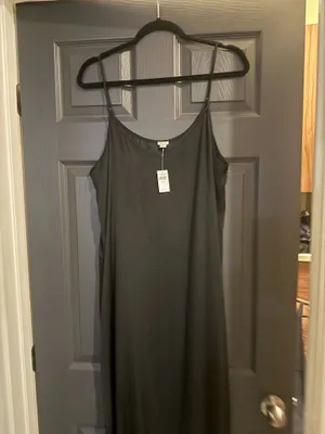 Aerie Black Dress Silk thumbnail 4