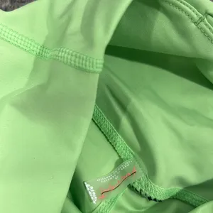Free People Neon‎ Green Criss Cross Waist Leggings thumbnail 5